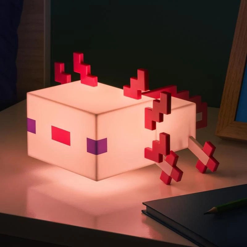 Paladone Minecraft Axolotl φως
