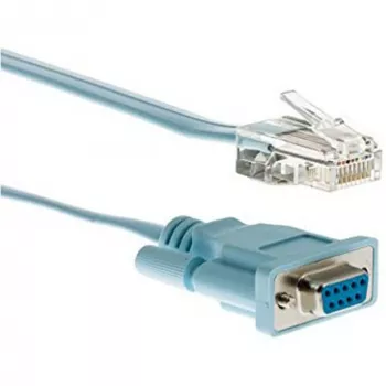 CISCO CAB-CONSOLE-RJ45= Καλώδιο κονσόλας Cisco 6ft με RJ45 και DB9F