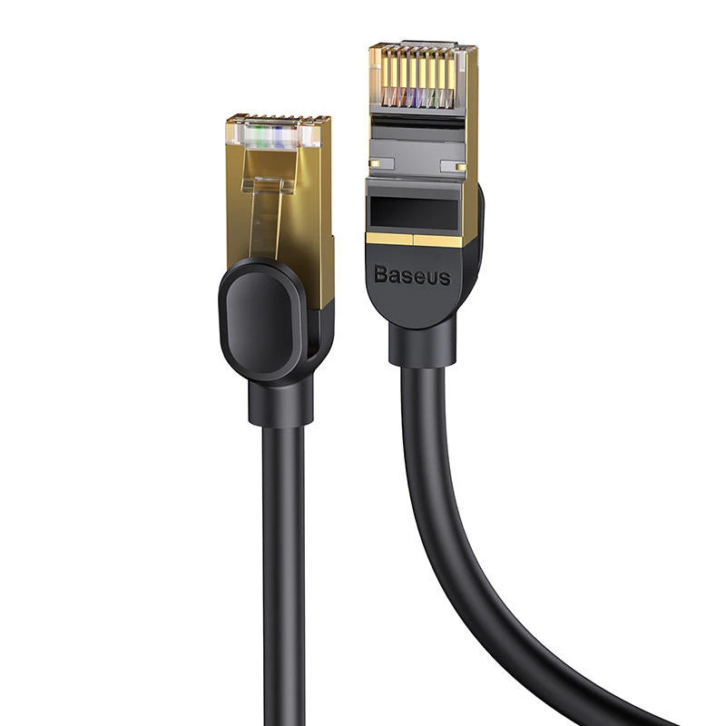 Καλώδιο δικτύου Baseus Ethernet RJ45, 10Gbps, 1m (μαύρο)