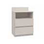 Κομοδίνο Top e shop Malwa με 2 συρτάρια, 40×32×59 cm, φινίρισμα Κασμίρ