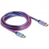 Καλώδιο USB DeLOCK USB 2.0 2m USB C πολύχρωμο 81116