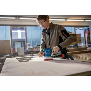Bosch GEX 34-150 Professional Εκκεντρικός λειαντήρας 12000 U/min 24000 OPM Μαύρο, Μπλε, Γκρι, Κόκκινο