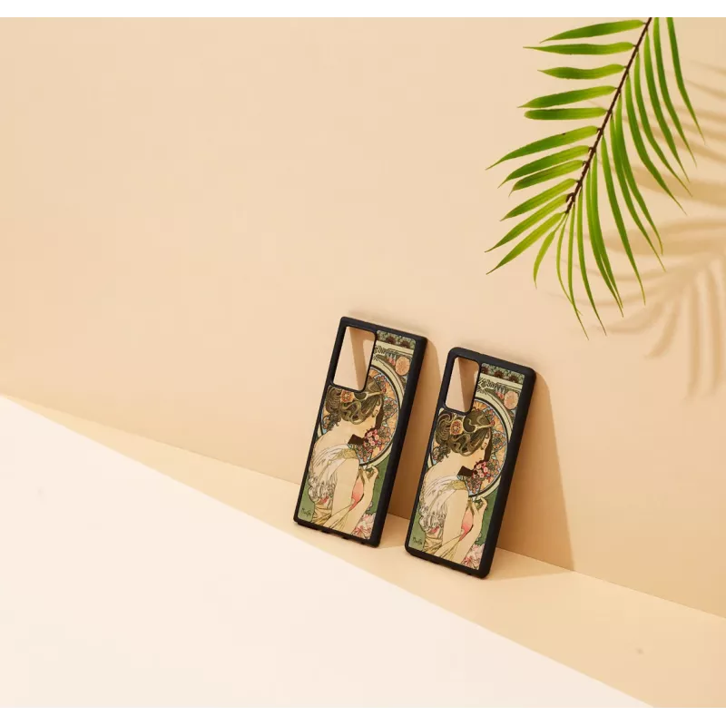 Θήκη προστασίας man and wood Galaxy Note 20 primrose μαύρο