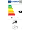 Sharp 65HR7265E 65" 4K UHD Smart LED τηλεόραση, Google TV, Wi-Fi, μαύρη