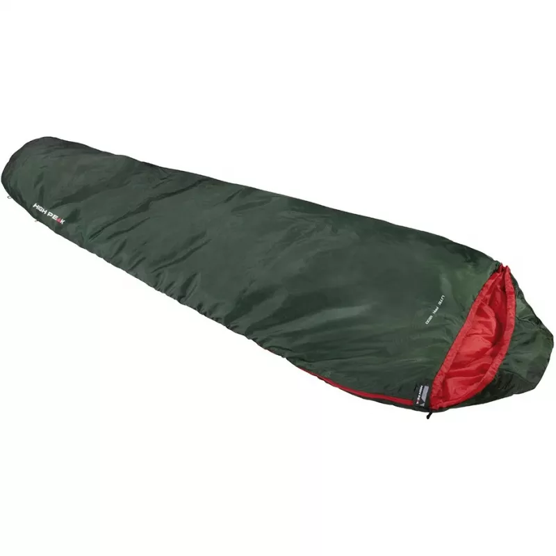 High Peak Lite Pak 1200 υπνόσακος mummy πολυεστέρας πράσινο, κόκκινο 23263