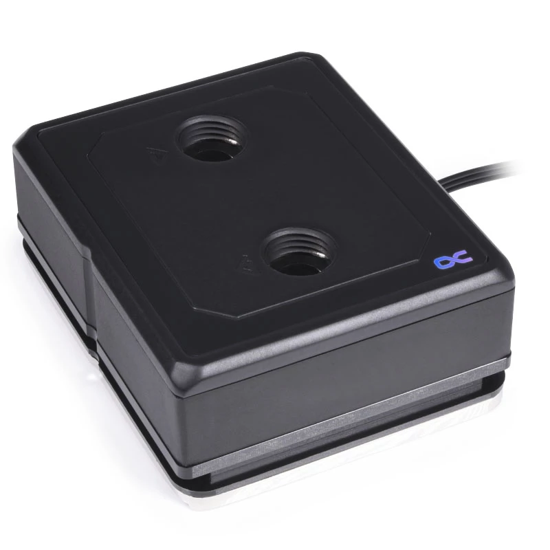 Alphacool Eisblock XPX Pro Aurora 13084 ψύκτρα επεξεργαστή, ολόκληρη από ορείχαλκο, ψηφιακό RGB, μαύρο