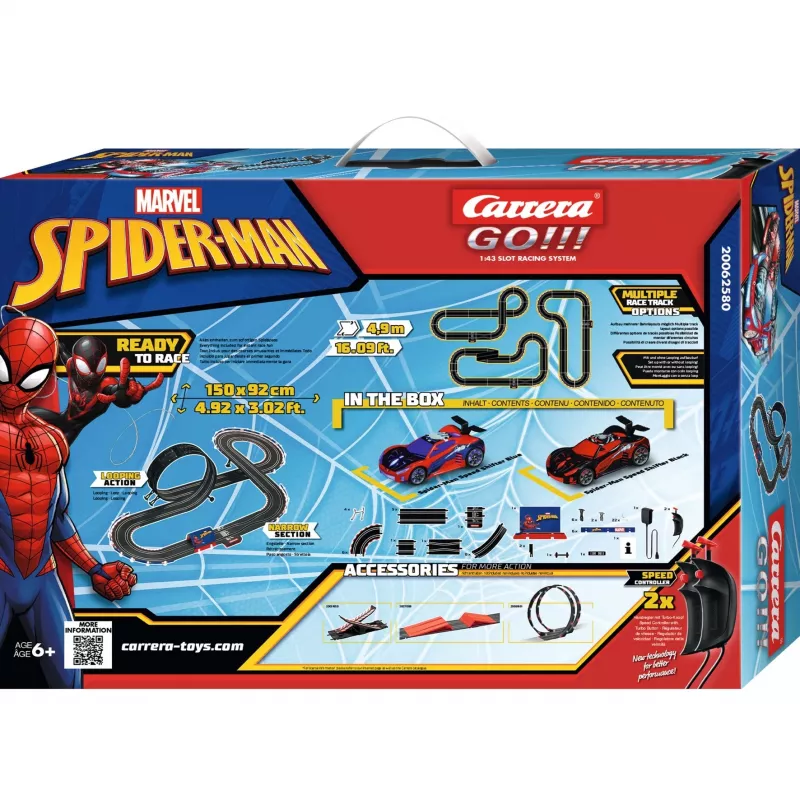 CARRERA Racetrack Spider Μοντέλο αγώνων 20062580 Σετ Slotcar