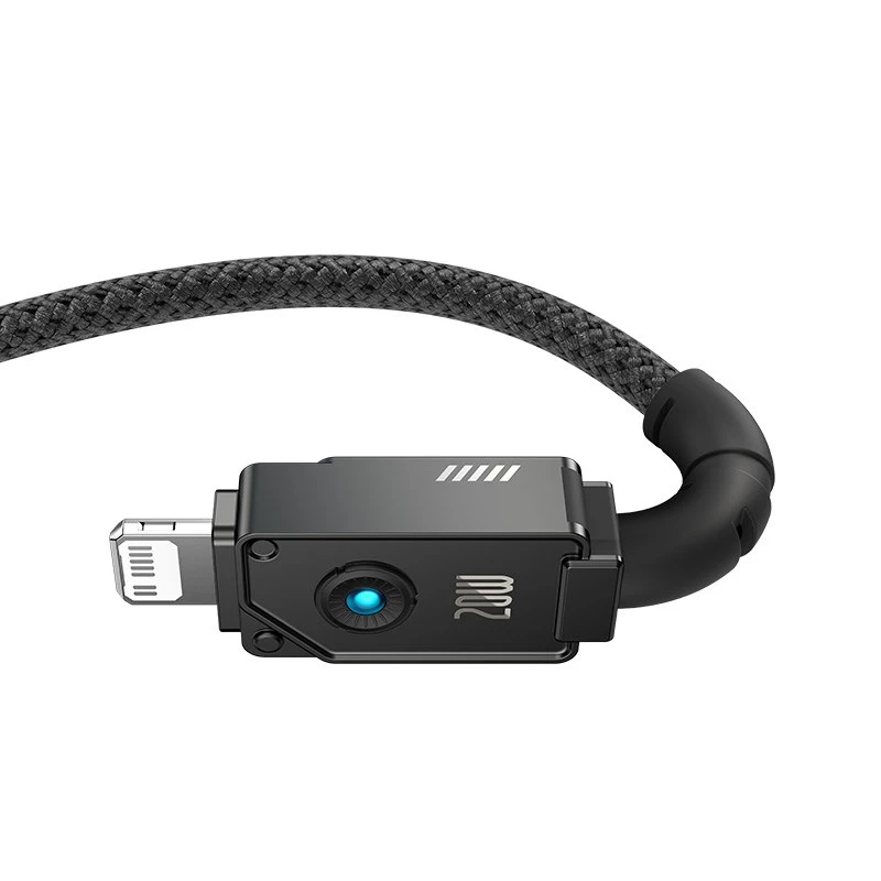 Καλώδιο Baseus Unbreakable USB C σε iP 2 m 20 W μαύρο