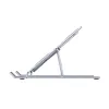 Unitek OT155SL πτυσσόμενη βάση laptop, αλουμίνιο, ασημί