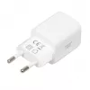 Φορτιστής USB IBOX ILUC42W 42W (max. 33W), 1×USB-C PD3.0, 1×USB-A QC3.0, 100–240V, λευκός