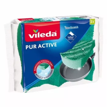 Σφουγγάρι με σύρμα Vileda Pur Active 2 τεμ.