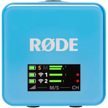 RØDE Wireless GO III Blau - ασύρματο σύστημα μικροφώνου (μπλε)