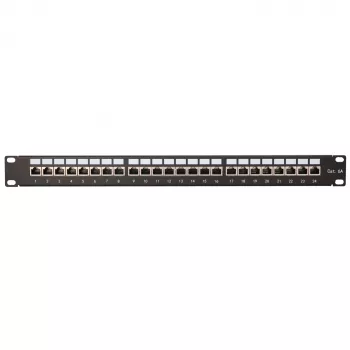 Patch panel - Extralink CAT6A STP, 24 θύρες