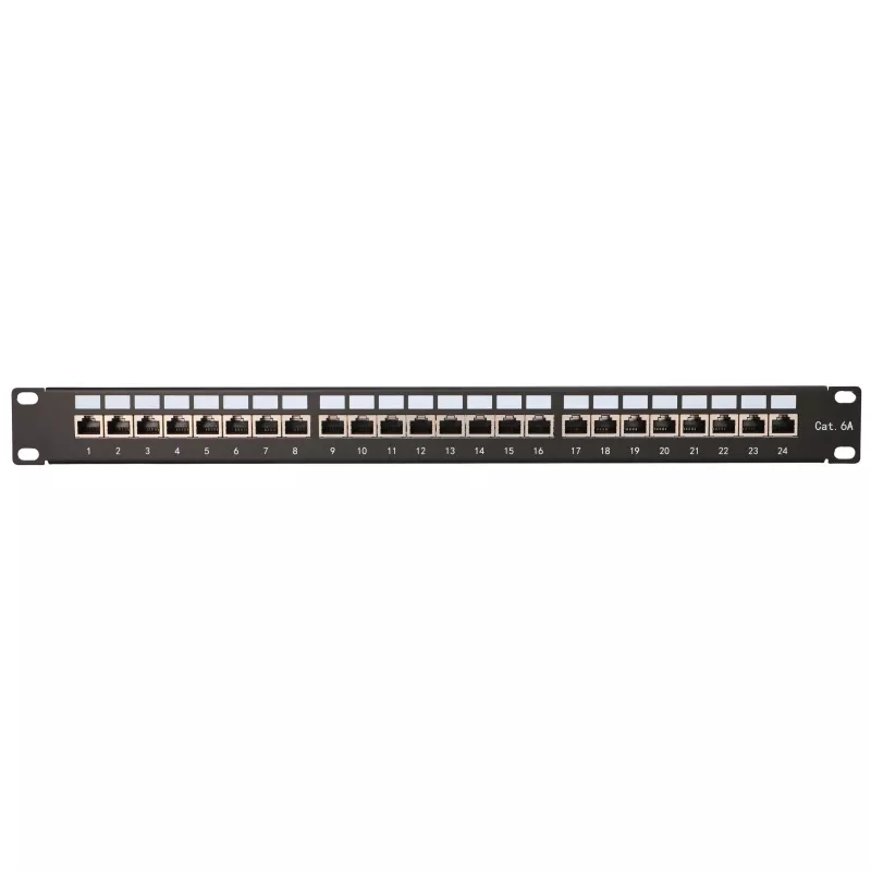 Patch panel - Extralink CAT6A STP, 24 θύρες