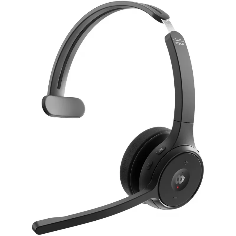 721 Wireless Single ON-EAR Headset USB-A BUNDLE-CARBON μαύρο