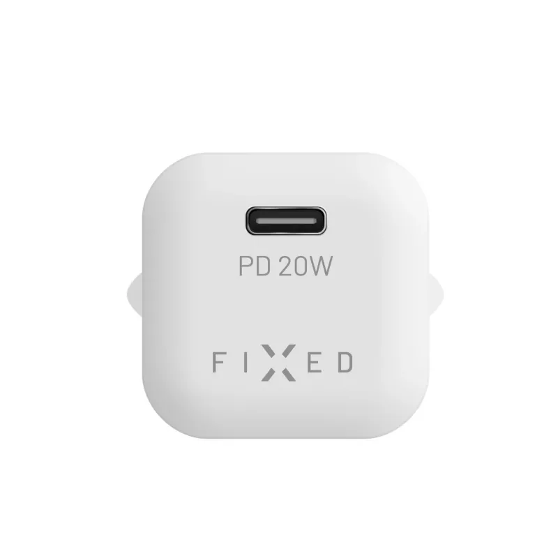 Φορητός φορτιστής ταξιδιού USB-C FIXED FIXC20M-C-WH 20W συμπαγής σχεδιασμός