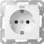 Πρίζα Schuko Gira System 55 Λευκό Μοντέλο 445703