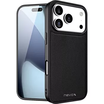 Nevox StyleShell NYLO 2528 Θήκη για iPhone 17 Pro, Μαύρο