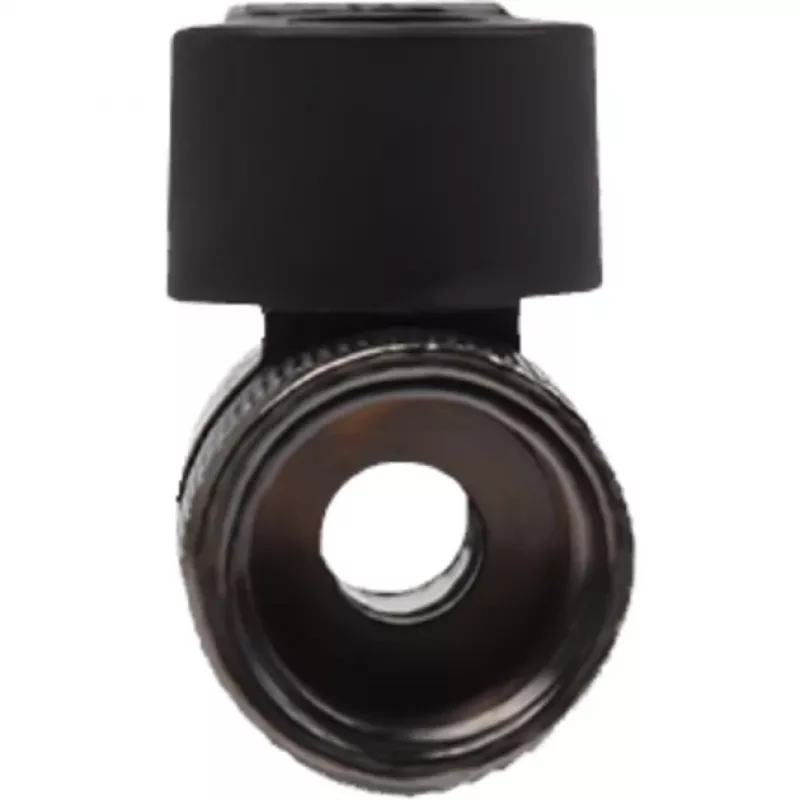 Alphacool Βαλβίδα σφαίρας 2 δρόμων G1/4 - Μαύρο Νικέλ (17354)