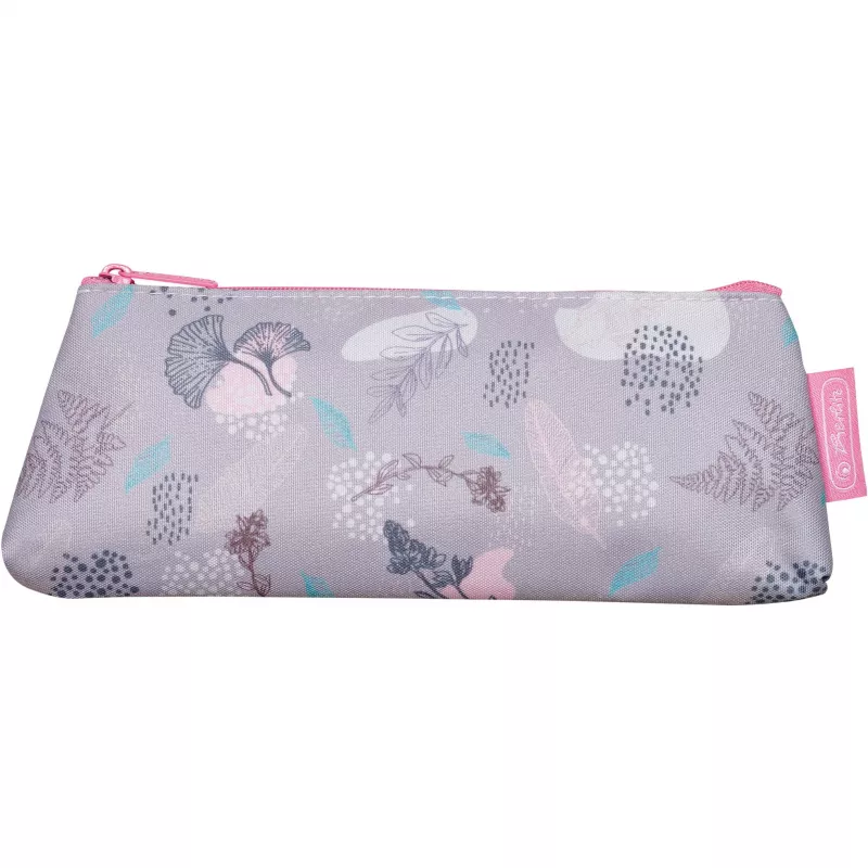 Κασετίνα Herlitz Delicate Gingko Soft Πολυεστέρας Ροζ Μωβ