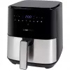Clatronic FR 3782 H, Φριτέζα θερμού αέρα, 5 l, 80 °C, 200 °C, Μονή, Μαύρο, Ανοξείδωτο ατσάλι