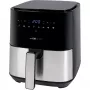 Clatronic FR 3782 H, Φριτέζα θερμού αέρα, 5 l, 80 °C, 200 °C, Μονή, Μαύρο, Ανοξείδωτο ατσάλι