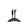Tether Tools TetherPro USB-C σε USB-C ορθογώνιο μαύρο