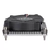 Αερόψυκτρα επεξεργαστή SILVERSTONE SST-XE01-1700A — ανεμιστήρας 8 cm, 1000–5500 U/min, διπλό ρουλεμάν, μαύρο