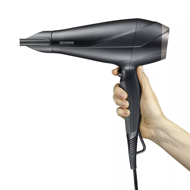 Severin HT 0167 πιστολάκι μαλλιών, 2300 W, μαύρο/ασημί