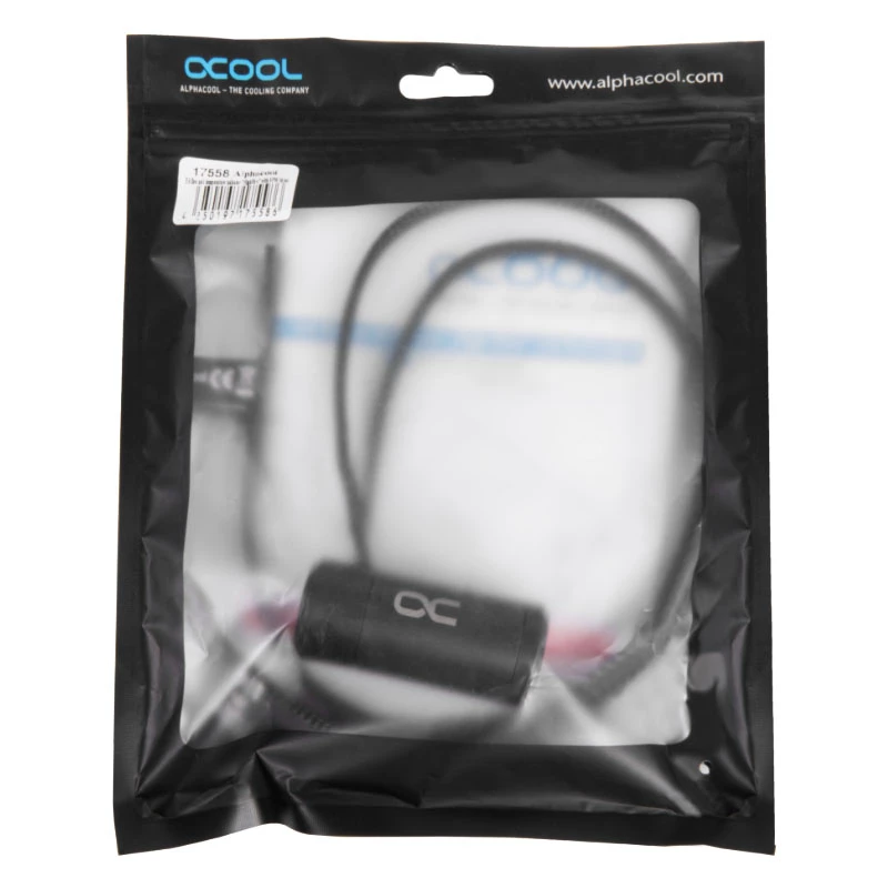 Δείκτης ροής Alphacool 17558 ακετάλη μαύρο 58 mm