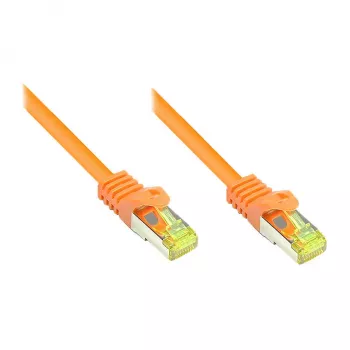 Good Connections καλώδιο patch με Cat.7 ακατέργαστο καλώδιο πορτοκαλί 0,15m
