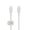 Belkin BOOSTCHARGE PRO Flex Καλώδιο USB 3 m USB 2.0 USB C λευκό (CAB011BT3MWH)