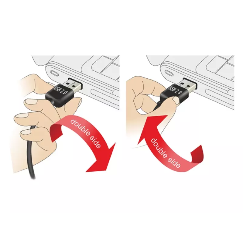 Καλώδιο USB DeLOCK EASY-USB 2.0-A - USB 2.0 Micro-B 3 m
