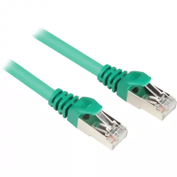 Καλώδιο δικτύου Patch RJ45 βύσμα > βύσμα RJ45 CAT.6 S/FTP (πράσινο, 1,5 μέτρα)