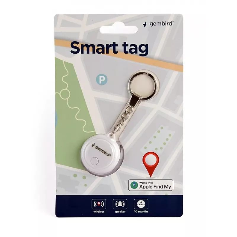 Smart Tag Gembird TA-TAG-01-W Λευκό