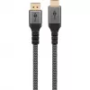 Goobay 65269 Καλώδιο προσαρμογέα βίντεο 2 m DisplayPort HDMI Γκρι (65269)