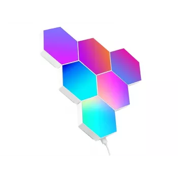 Εντοιχιζόμενο πάνελ RGB LED TRACER Smart Hexagon Tracer 47256 Ambience TRAOSW47256