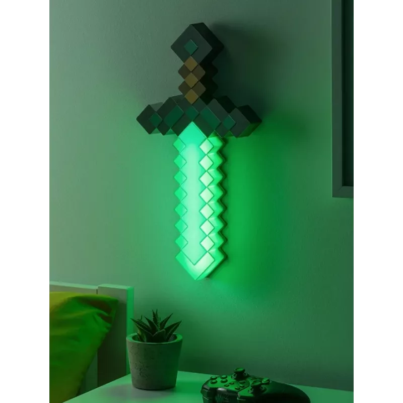 Διακοσμητικό φωτιστικό Paladone Minecraft Schwert Licht