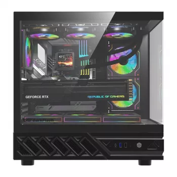 Κουτί υπολογιστή DarkFlash DS950 (μαύρο) – Midi-Tower συμβατό με ATX