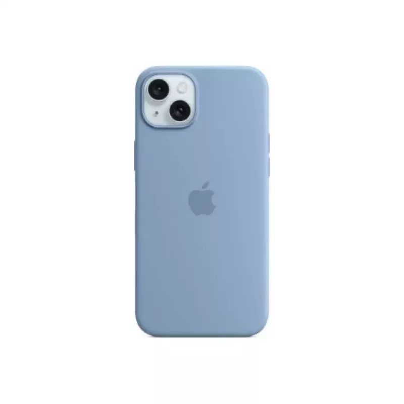 Apple iPhone 15 Plus Σιλικονούχα Θήκη με MagSafe - Winterblau