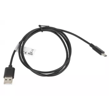 Καλώδιο Lanberg CA-USBO-10CC-0010-BK (USB 2.0 βύσμα - USB 2.0, USB, Type C βύσμα, 1m, Μαύρο) (CA-USBO-10CC-0010-BK)