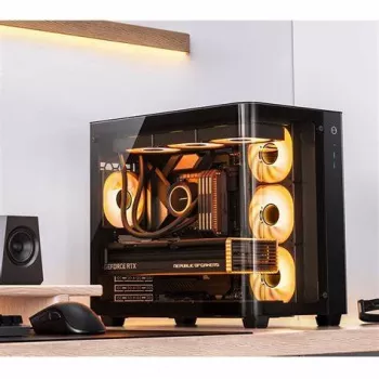 Κουτί υπολογιστή Jonsbo TK-3 ATX Μαύρο