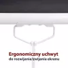 Χειροκίνητη Οθόνη 4:3 ημιαυτόματη 120 244x183cm MS-120 4:3