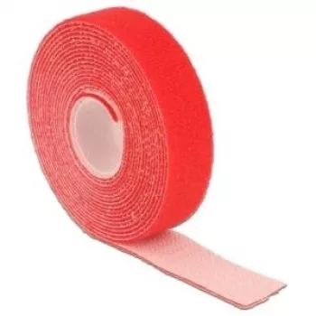 Ταινία Velcro DELOCK 18722, κόκκινη, 20 mm × 3 m, 1 τεμάχιο