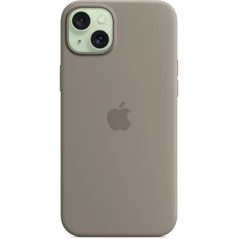 Θήκη σιλικόνης Apple iPhone 15 Plus MagSafe Clay