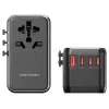 Φορτιστής Vention FJGB0 100W GaN με 3× USB-C και 1× USB-A, Μαύρο
