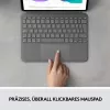 Θήκη με πληκτρολόγιο Combo Touch US iPad Pro 11 1,2,3 Gen γκρι