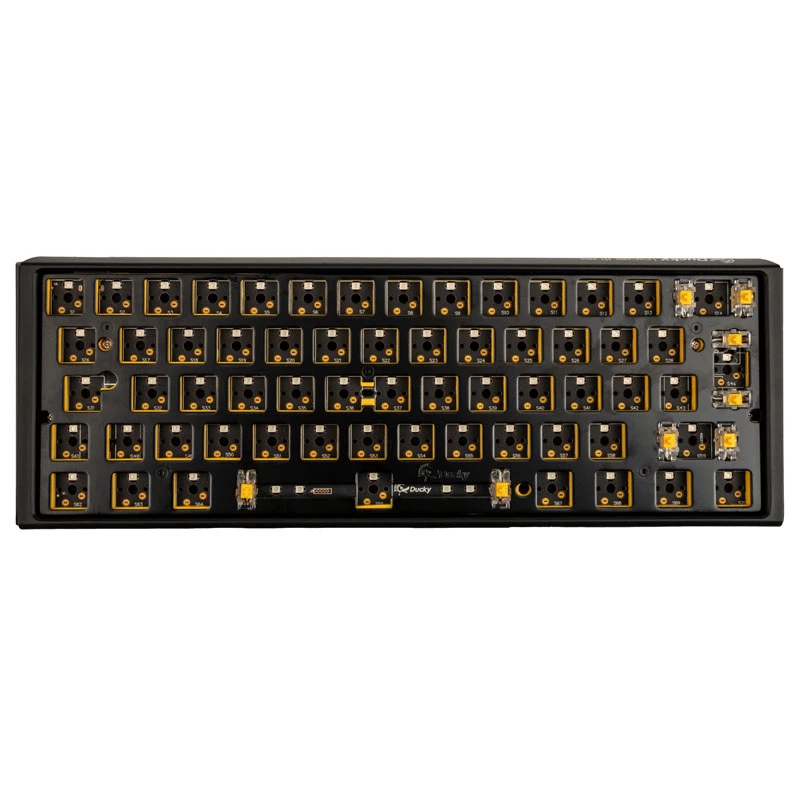 Ducky One 3 Hot-Swap Barebone Mini Πληκτρολόγιο Gaming USB US Αγγλικά Μαύρο