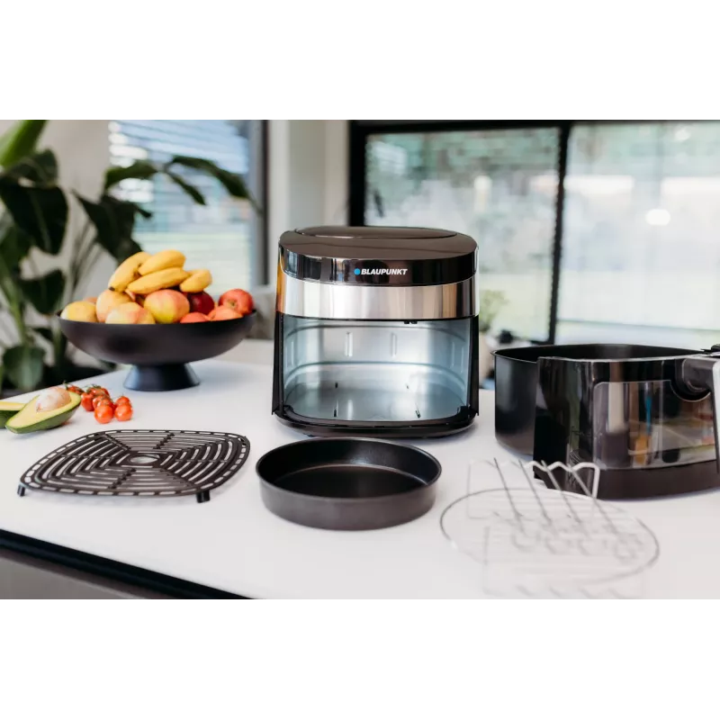 Φριτέζα Blaupunkt AFD722 7,2 L, 1800 W, 40–200 °C, Touch-LED, αλουμίνιο, λευκή
