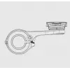 Quad Lock βάση τιμονιού ποδηλάτου, μαύρο